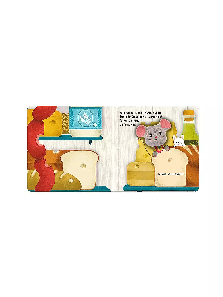 ARS EDITION VERLAG | Libro - Mi títere de dedo parlante: ¿Qué dice el ratón? | 