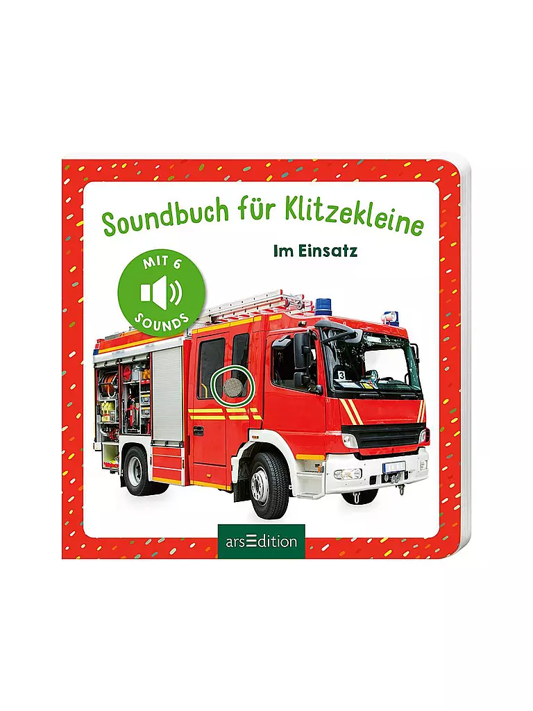 ARS EDITION VERLAG | Libro de sonidos para los más pequeños - En acción | Sin color