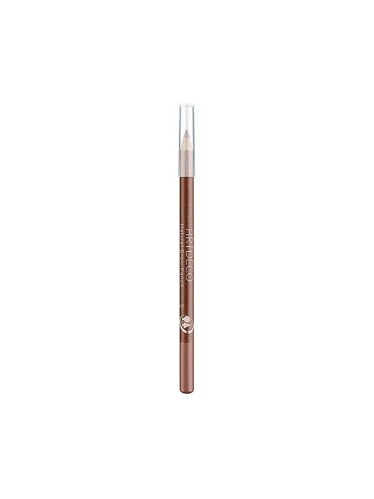 ARTDECO GREEN COUTURE | Lápiz de cejas - Natural Brow Pencil ( 9 Hazel ) | Marrón