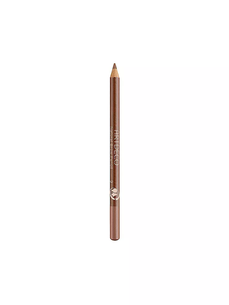 ARTDECO GREEN COUTURE | Lápiz de cejas - Natural Brow Pencil ( 9 Hazel ) | Marrón