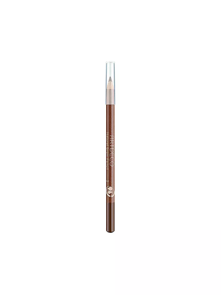 ARTDECO GREEN COUTURE | Lápiz de cejas - Natural Brow Pencil (3 Walnut Wood) | Marrón