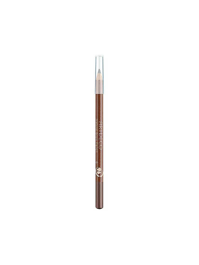 ARTDECO GREEN COUTURE | Lápiz de cejas - Natural Brow Pencil (6 Dark Oak) | Marrón claro