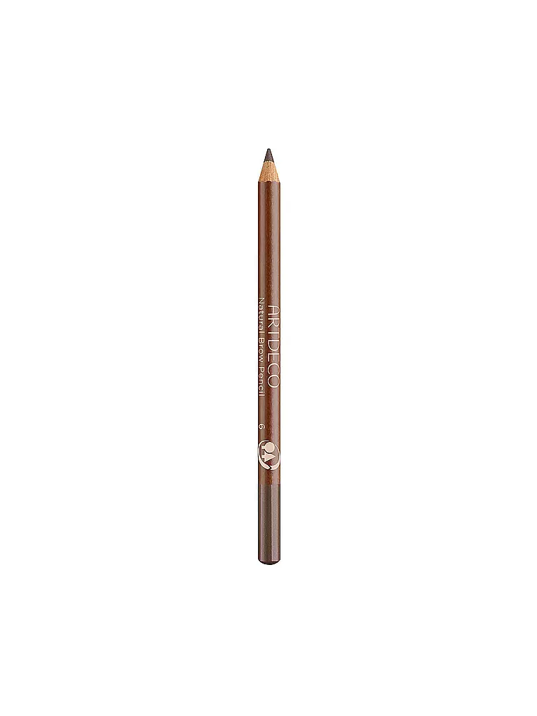 ARTDECO GREEN COUTURE | Lápiz de cejas - Natural Brow Pencil (6 Dark Oak) | Marrón claro