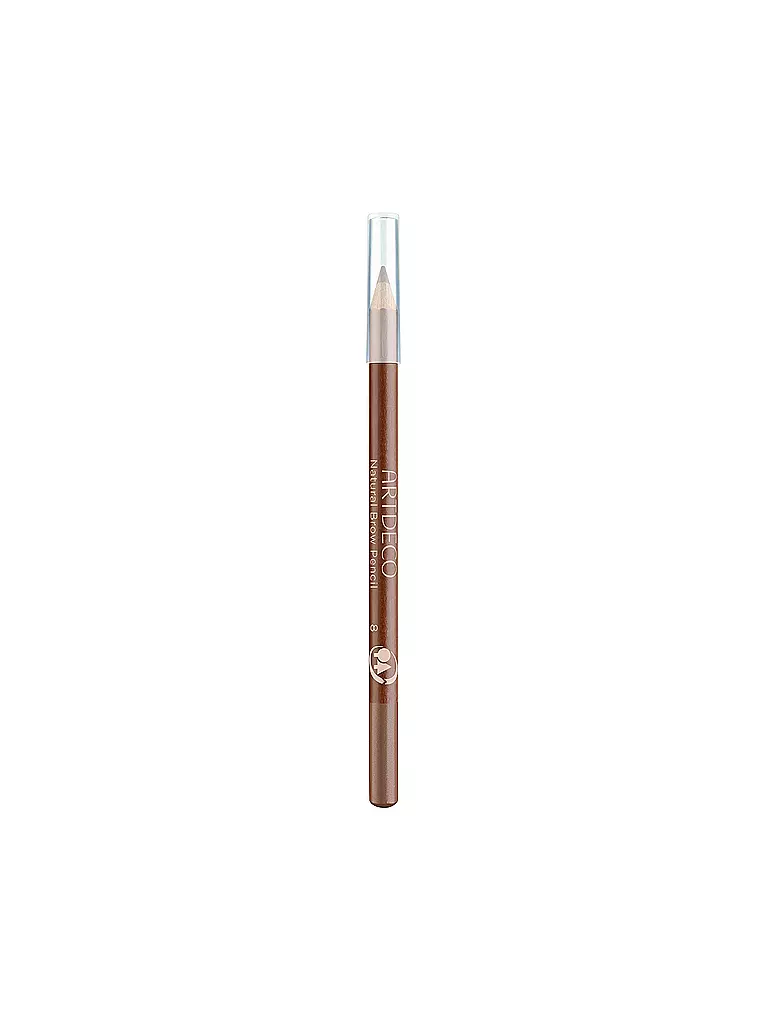 ARTDECO GREEN COUTURE | Lápiz de cejas - Natural Brow Pencil (8 Smoked Oak) | Marrón
