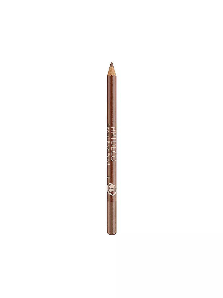 ARTDECO GREEN COUTURE | Lápiz de cejas - Natural Brow Pencil (8 Smoked Oak) | Marrón