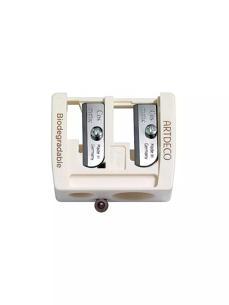 ARTDECO GREEN COUTURE | Sacapuntas - Sacapuntas doble para lápices de madera | Sin color