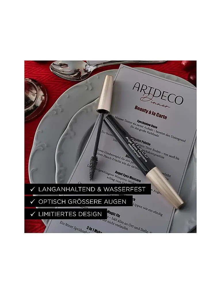 ARTDECO | Angel Eyes Mascara waterproof - Edición Limitada (01 Black) | 