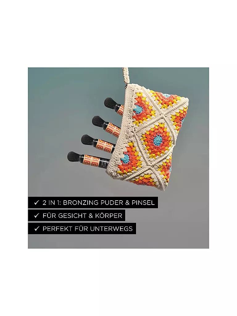 ARTDECO | Brocha de Polvo Bronceador Suelto - para Rostro y Cuerpo (80 Tropic Summer) | 