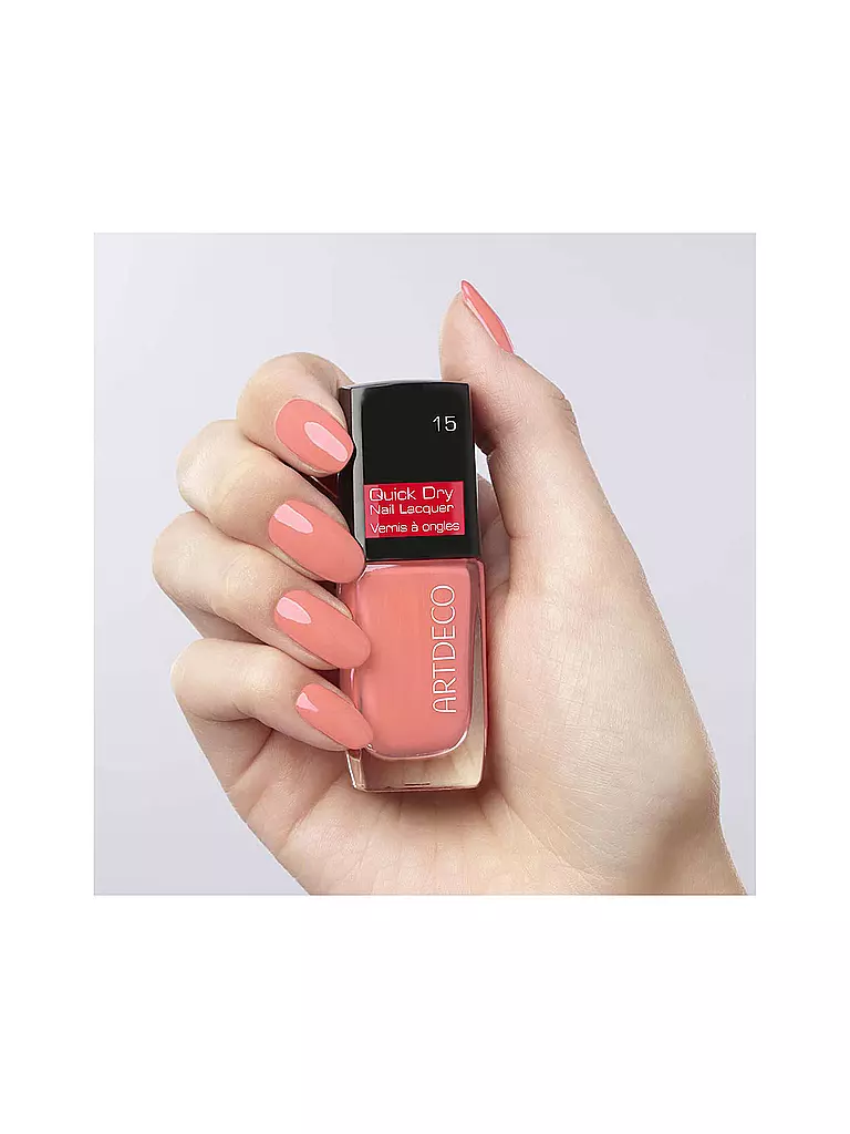 ARTDECO | Esmalte de uñas - Esmalte de uñas de secado rápido (15 coral charm) | 