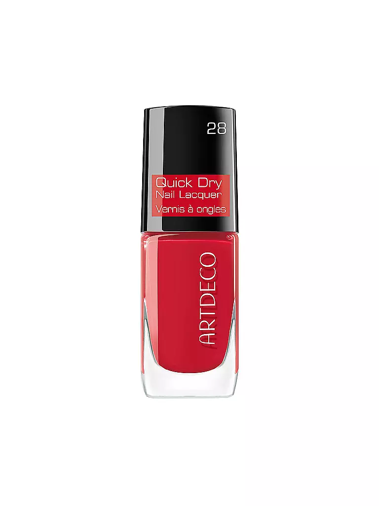 ARTDECO | Esmalte de uñas - Quick Dry Nail Lacquer (28 cranberry syrup) | Rojo