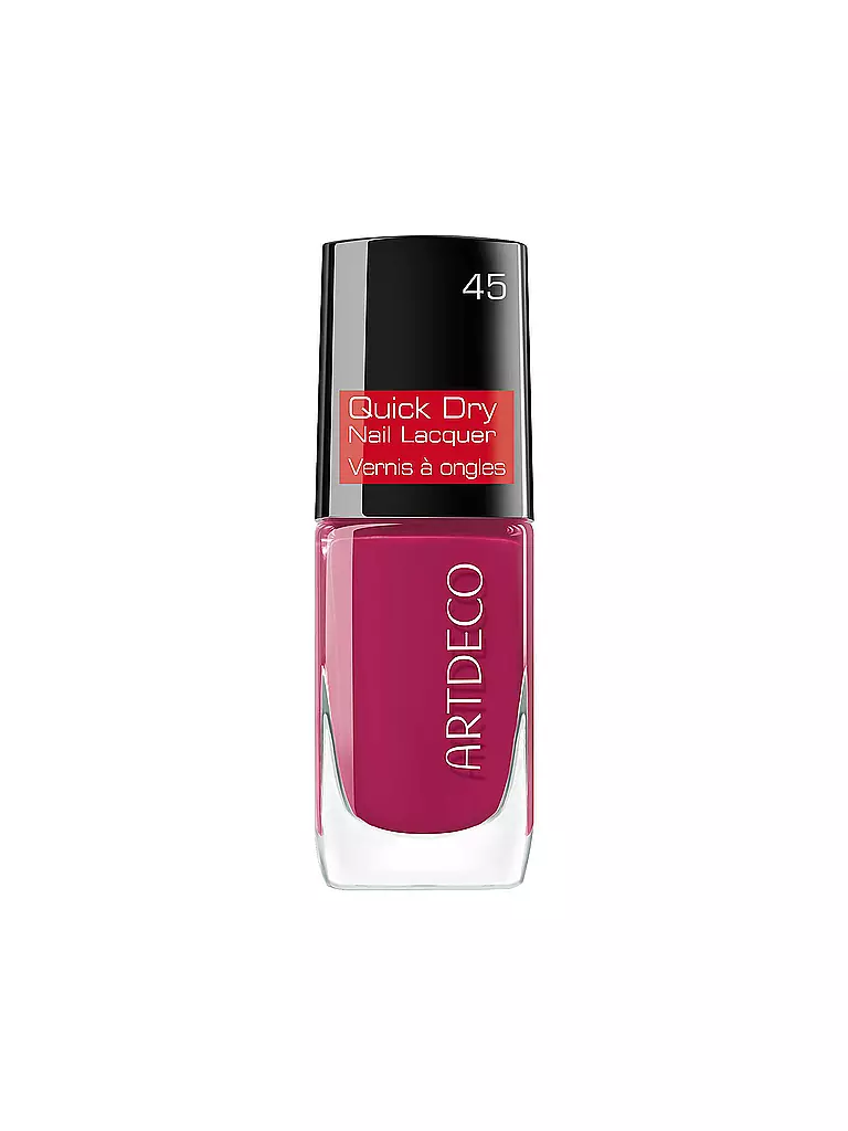 ARTDECO | Esmalte de uñas - Quick Dry Nail Lacquer (45 raspberry tart) | Rojo