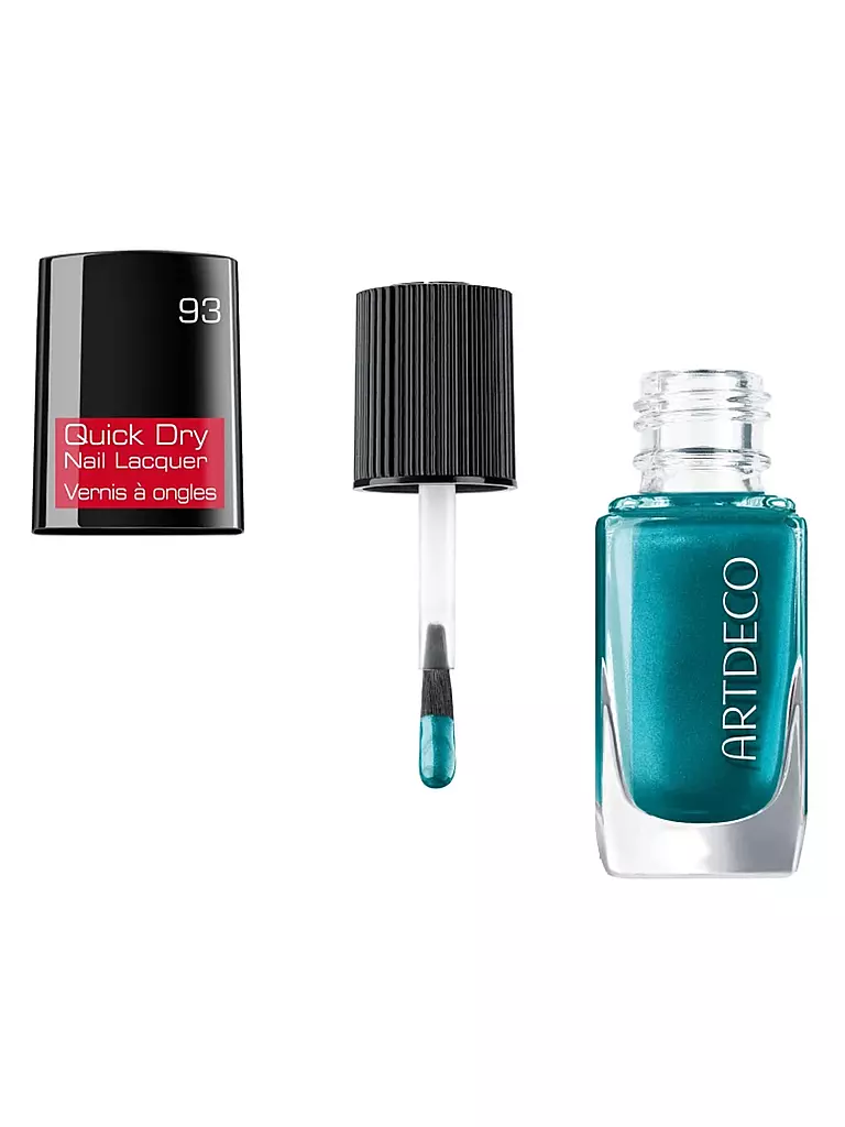 ARTDECO | Esmalte de uñas - Quick Dry Nail Lacquer (93 Pacific Blue) | Azul