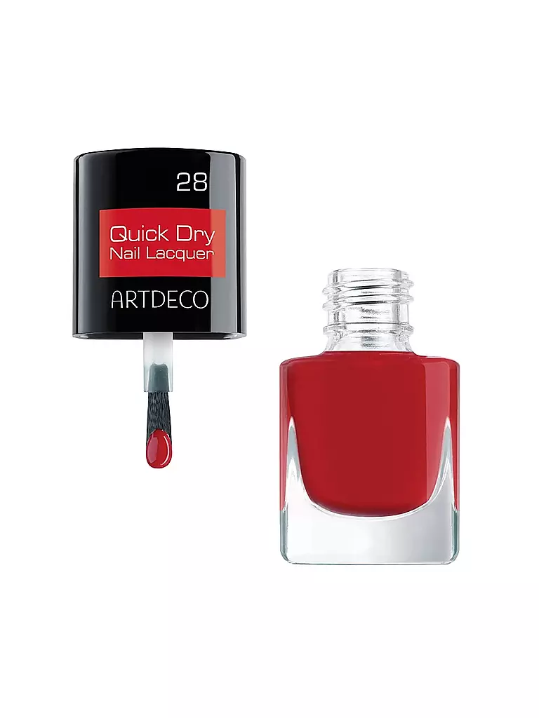 ARTDECO | Esmalte de Uñas de Secado Rápido (28 Cranberry Syrup) | Rojo oscuro