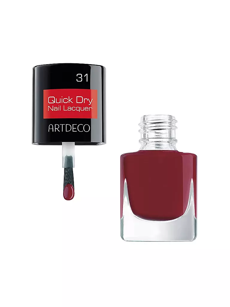 ARTDECO | Esmalte de Uñas de Secado Rápido (31 Confident Red) | 