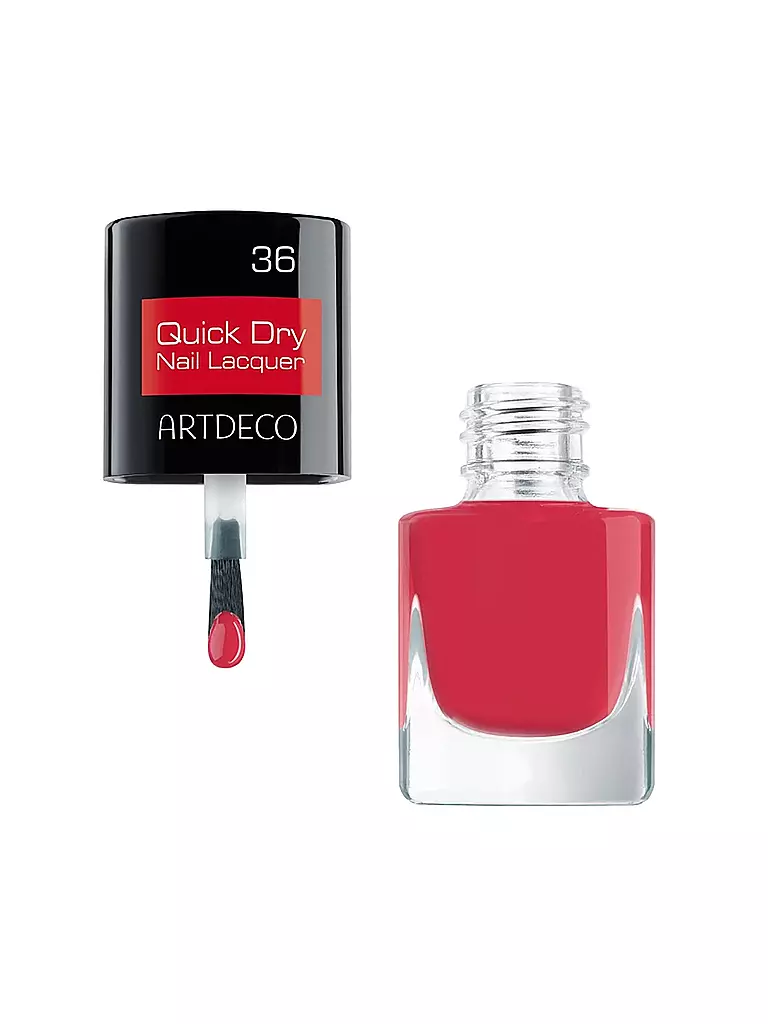 ARTDECO | Esmalte de Uñas de Secado Rápido (36 Pink Passion) | Rojo
