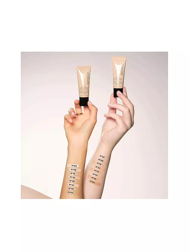 ARTDECO | Fluid Camouflage Foundation (15 Arena Natural) | Camel