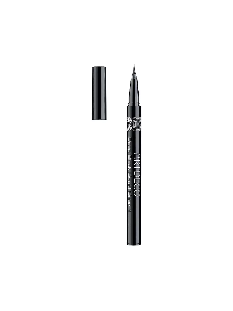 ARTDECO | Lápiz de contorno de ojos - Delineador líquido Deep Black (1 Black) | Negro