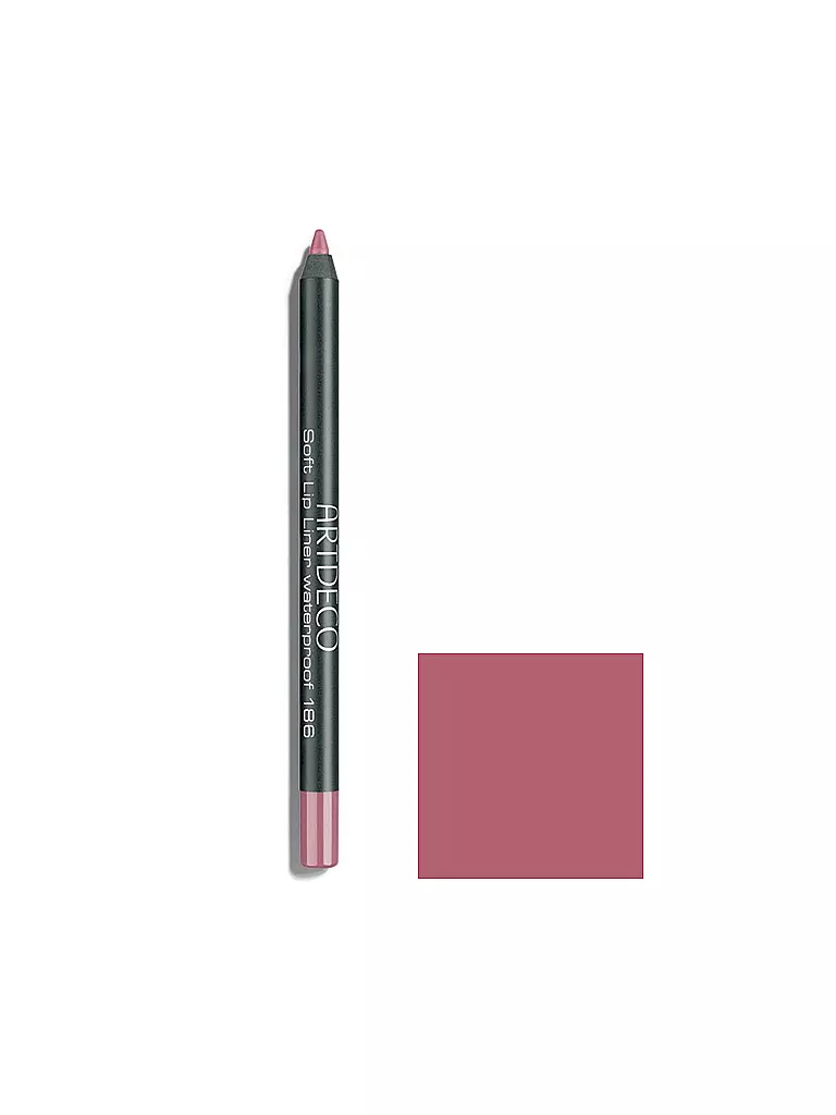 ARTDECO | Perfilador de labios - Soft Lip Liner waterproof (186 Shy Rose) | Rosa