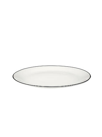 ASA SELECTION | Plato de postre pequeño "à table ligne noir" 14,5cm