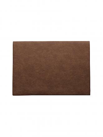 ASA SELECTION | Individual "Cuero vegano" 46x33cm (Caramelo)