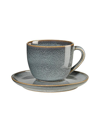 ASA SELECTION | Taza de capuchino con plato 0,23 l Saisons Denim
