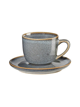ASA SELECTION | Taza de espresso con platillo 0,09l Saisons Denim