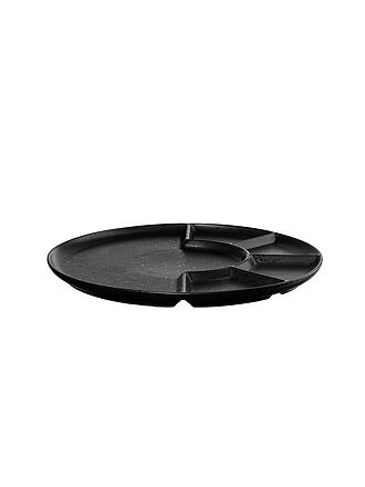 ASA SELECTION | Plato para aperitivos y fondue de 24,2 cm Coppa Kuro/Negro