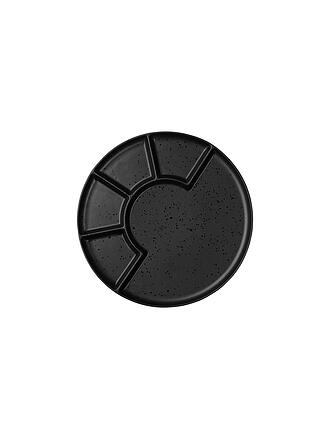 ASA SELECTION | Plato para aperitivos y fondue de 24,2 cm Coppa Kuro/Negro