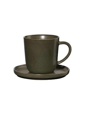 ASA SELECTION | Taza de espresso con platillo 0,08l Coppa Nori