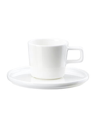 ASA SELECTION | Taza de espresso con platillo OCO 0,08l Blanco