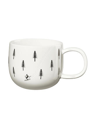 ASA SELECTION | Taza con asa SKIING 400ml Joy / Snow Tracks