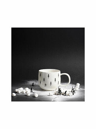 ASA SELECTION | Taza con asa SKIING 400ml Joy / Snow Tracks