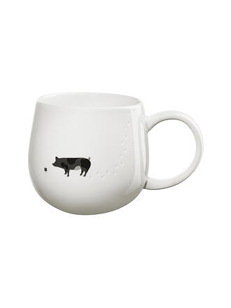 ASA SELECTION | Taza con asa 0,4l MAGU-FOOTPRINTS Pig