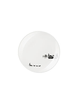 ASA SELECTION | Plato de postre navideño 20,5cm Sled Dogs