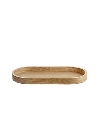 ASA SELECTION | Bandeja de madera ovalada 23x11cm Roble Marrón