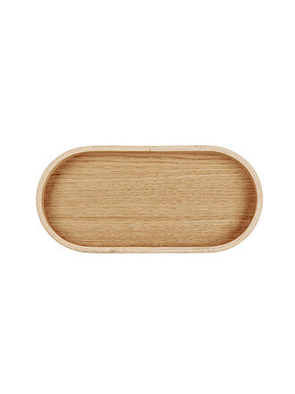 ASA SELECTION | Bandeja de madera ovalada 23x11cm Roble Marrón
