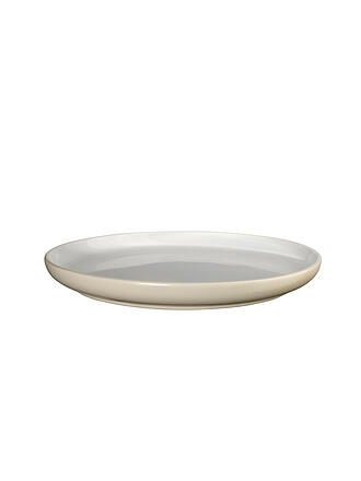 ASA SELECTION | Plato de postre WOKE UP FOR de 22 cm beige