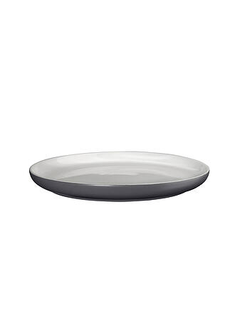 ASA SELECTION | Plato de postre EAT,SLEEP,REPEAT 22cm Gris