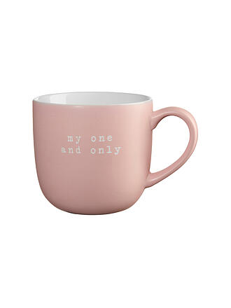 ASA SELECTION | Taza con asa MY ONE AND ONLY 600ml Rosa