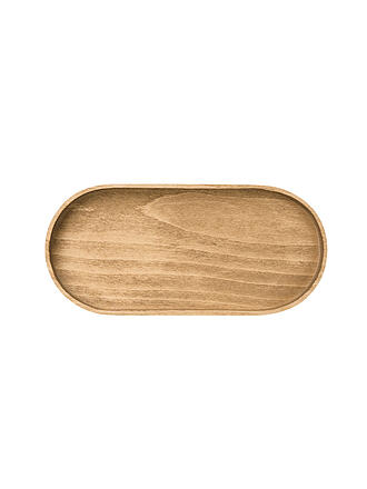 ASA SELECTION | Bandeja de madera ovalada HAYA 37,7x16,5cm Marrón