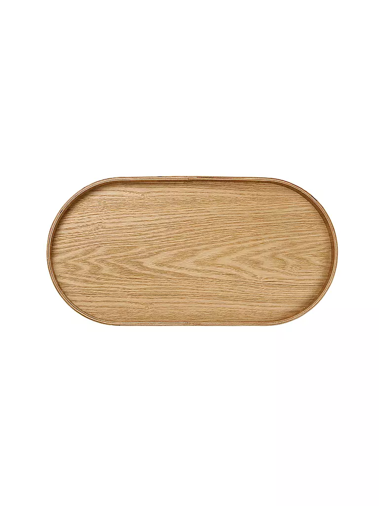 ASA SELECTION | Bandeja de madera ovalada 44x22,5cm madera de sauce Marrón | Marrón