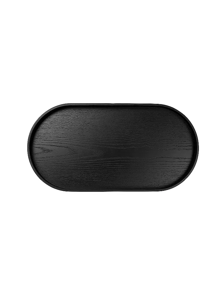 ASA SELECTION | Bandeja de madera ovalada 44x22,5cm Negro | Negro