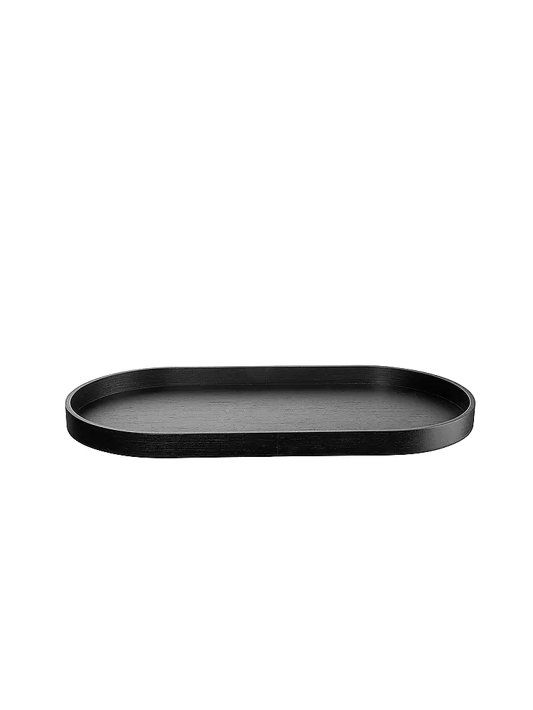 ASA SELECTION | Bandeja de madera ovalada 44x22,5cm Roble Negro | Negro
