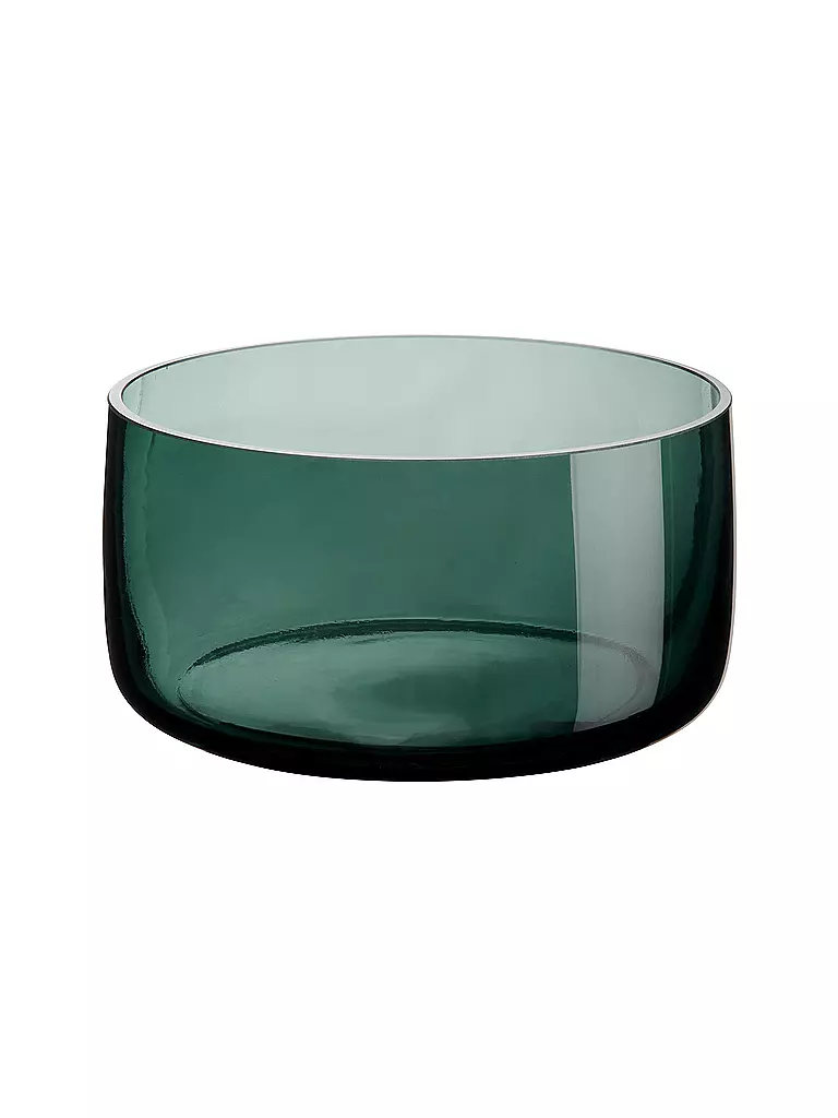 ASA SELECTION | Cuenco de vidrio AJANA grande 21,5cm Verde | Verde oscuro