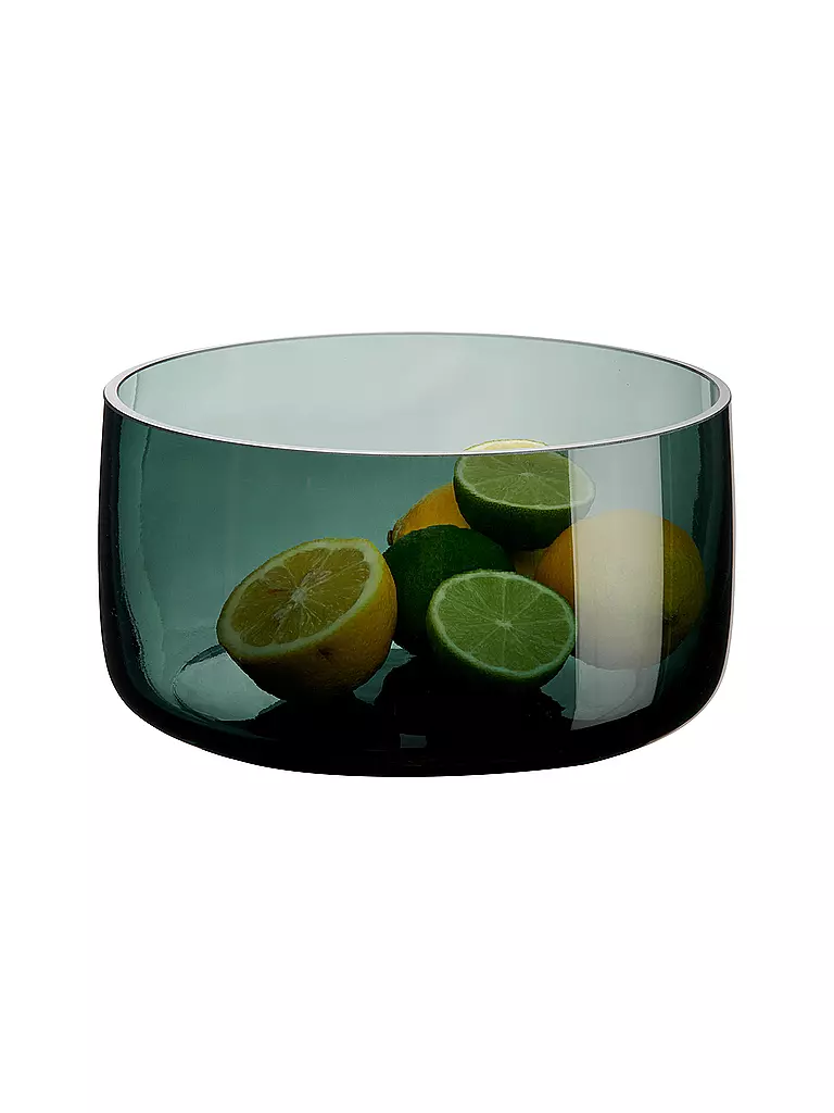 ASA SELECTION | Cuenco de vidrio AJANA grande 21,5cm Verde | Verde oscuro