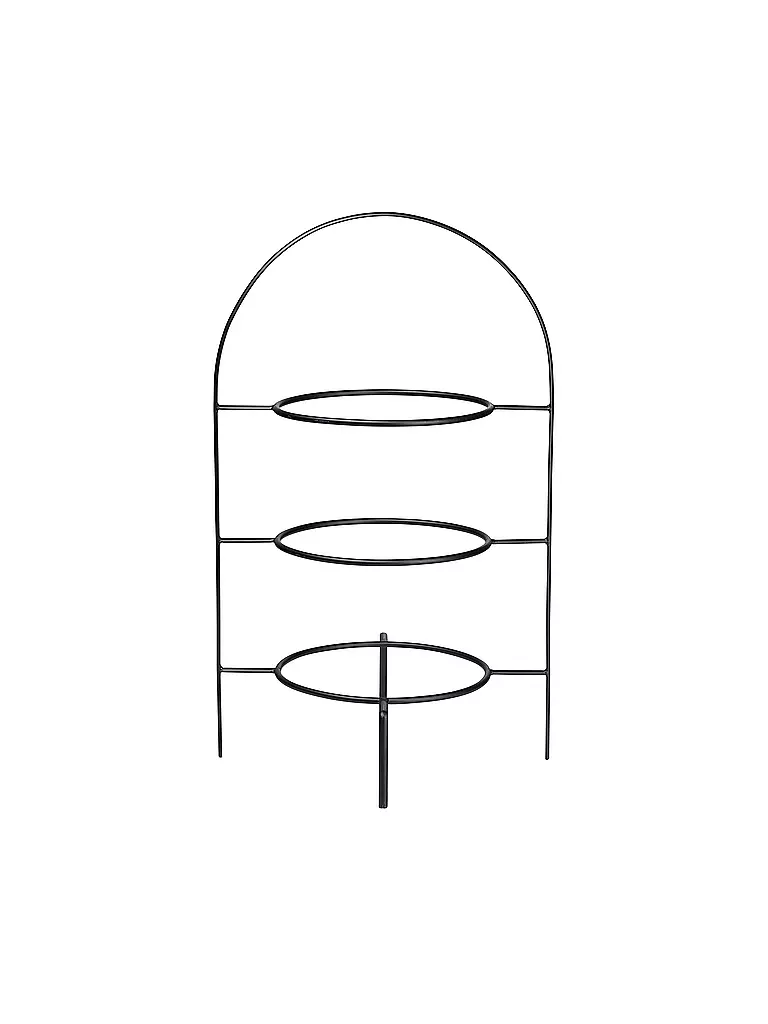 ASA SELECTION | Etagere de 3 niveles 27x49cm negro | Negro