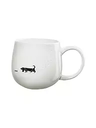 ASA SELECTION | Henkelbecher 0,4l MAGU-FOOTPRINTS Horse | Blanco