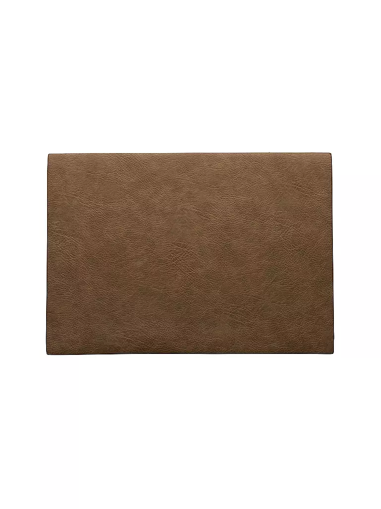 ASA SELECTION | Individual "Cuero vegano" 46x33cm (Toffee) | Camel