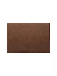 ASA SELECTION | Individual "Vegan Leather" 46x33cm (Caramelo) | Marrón