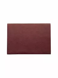ASA SELECTION | Individual "Vegan Leather" 46x33cm (Caramelo) | Rojo